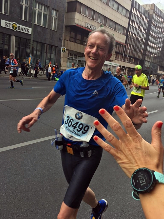 Berlin Marathon 2018 Hans Peter Stahn